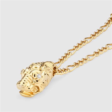 cheap gucci necklace|gucci tiger necklace.